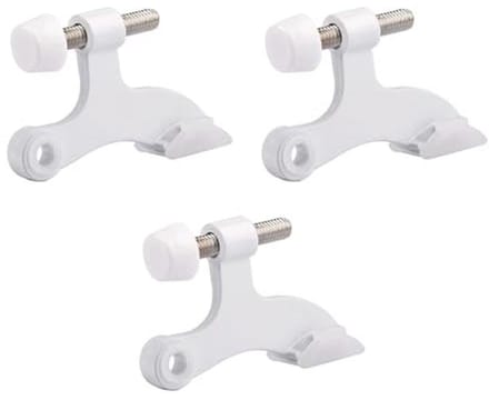 Verstelbare Luxe Heavy Duty Deurstopper met Rubberen Bumpertips – 3 Stuks