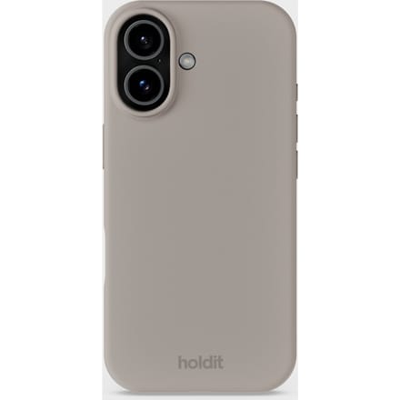 Phone Case Silicone Taupe iPhone 17