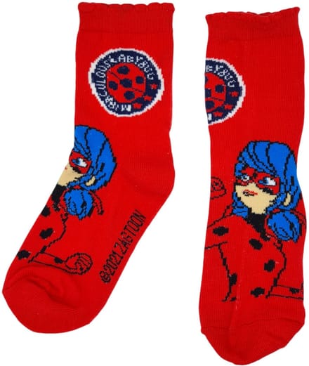 Miraculous Ladybug - sokken Miraculous Ladybug - 1 paar - maat 23/26