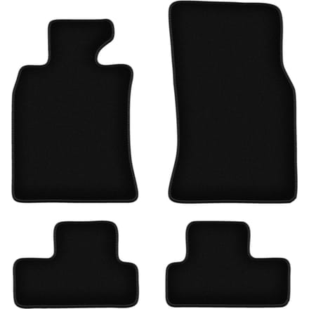 BASIC zwarte veloursmatten voor: Mini Cooper R56 hatchback (2006-2013)