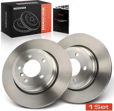 Frankberg 2x Remschijven Achteras voor BMW 7er E65 E66 E67 30L 36L