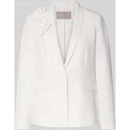 Regular Fit blazer met florale applicaties