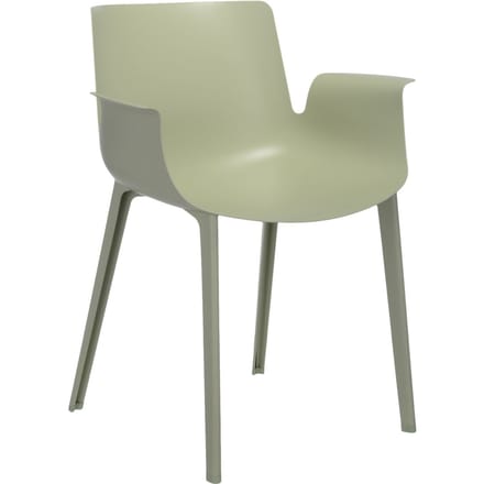 Kartell - Piuma stoel - saliegroen