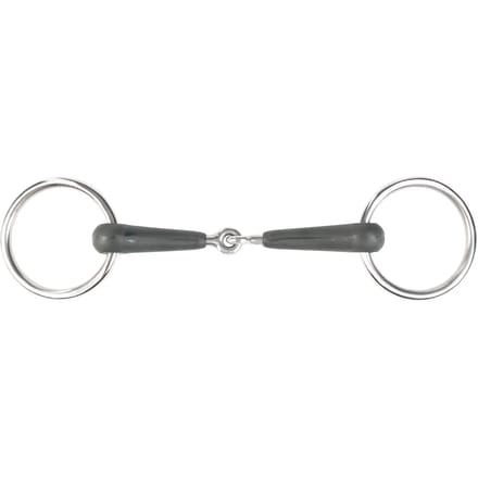 2-rings rubberen paardenbit Horze Chantilly