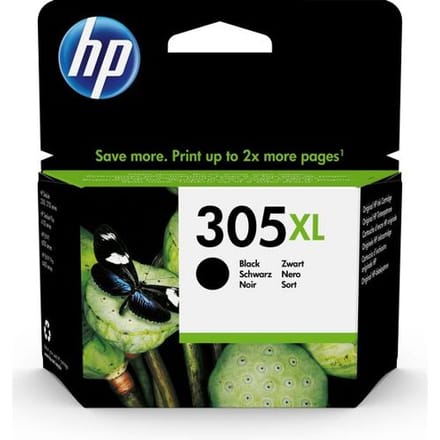 HP Inktcartridge 305XL (3YM62AE) Zwart Hoge capaciteit