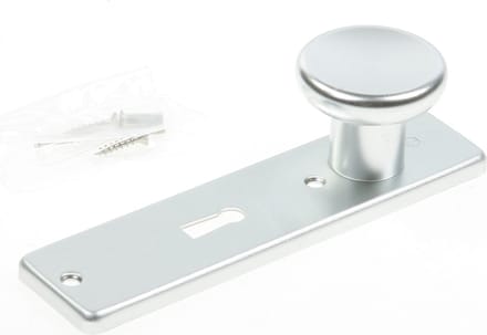 Hoppe Knop op schild F1 54/202kp/sleutel 56