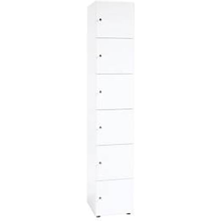 Lockerkast 6OH Wit,6xDS