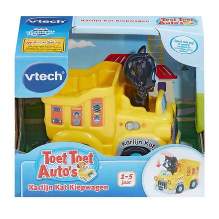 Vtech Toet Toet Auto's - Karlijn Kat Kiepwagen Interactief speelgoed