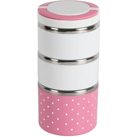 3 Laags Roestvrij Staal Isolatie Thermo Thermische Lunchbox Voedselcontainer Warm white