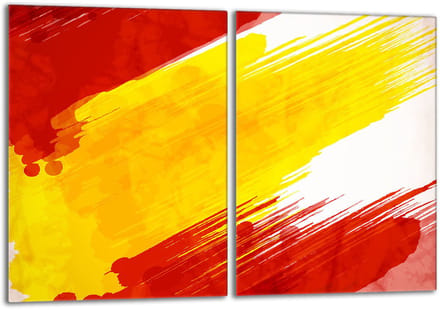 TMK ArtDeko - Glasplaat Bescherming - 40x52 cm - Kleurvol