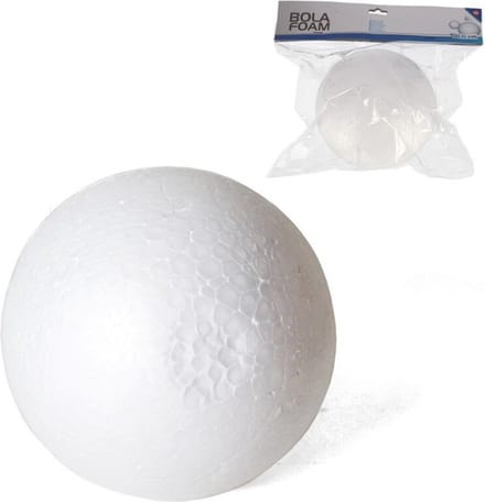 Piepschuim hobby vormen DIY ballen - 1x - styropor bollen - 11,5 cm