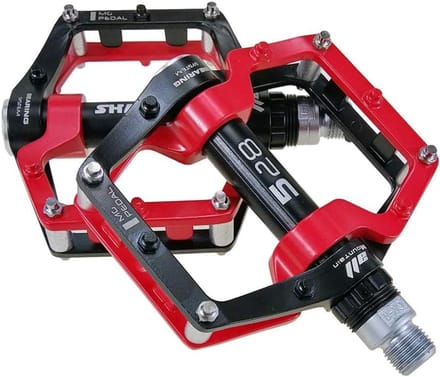 Aluminium Fietspedalen met Antislip en Verwijderbare Studs - 9/16" Draad