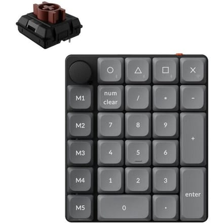Keychron K0 Max keypad brown switch