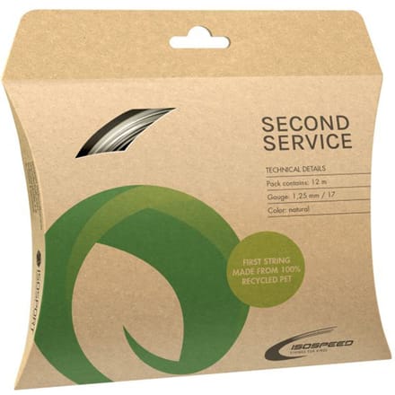 Isospeed Second Service Set Snaren 12m-Natuurlijke Kleuren