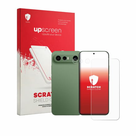 upscreen - Screenprotector voor Vivo X300 FE (Voor+Camera) - Folie Beschermfolie transparant