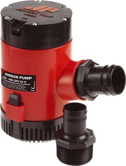 Johnson Pump L4000 12 Volt heavy duty Bilgepomp 252 liter/minuut