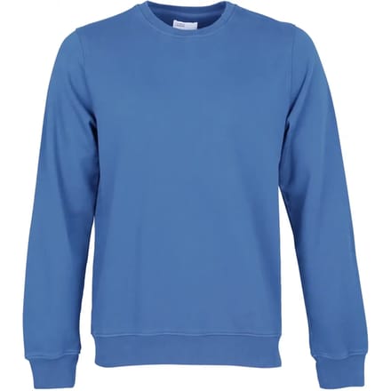 Sweatshirt ronde hals Colorful Standard Classic Organic pacific blue