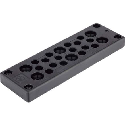 LAPP SKINTOP® MULTI Version 2 Meervoudige kabeldoorvoerplaat Klem-Ø (max.) 16 mm Plaatdikte (max.) 14 mm Polycarbonaat 1 stuk(s)