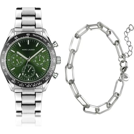 Cadeau set horloge voor vrouwen Marc Lauder Lisbon