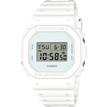 Casio G-Shock DW-5600WW-7ER Horloge - Kunststof - Wit - Ø 38 mm