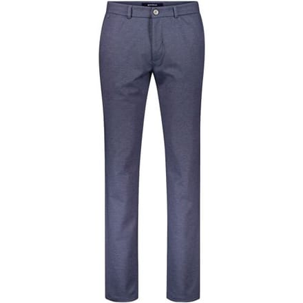 Gardeur Broek Tonic-4 Fine Allover Texture Pattern Marine / male