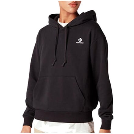 Capuchon sweaters Converse Sweat à capuche Embroidered Star Chevron noir