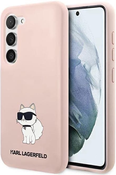 Karl Lagerfeld KLHCS23MSNCHBCP S23+ S916 hardcase różowy/pink Silicone Choupette