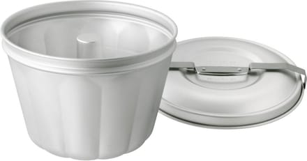 Dr. Oetker Stoompan voor Pudding & Desserts - Aluminium - Ø21 x 165cm
