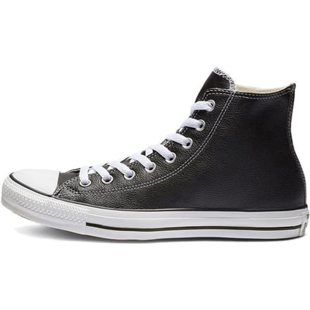 Baskets montantes unisexes en cuir Converse Chuck Taylor All Star noires 132170C 39.5 black