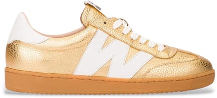 Wonders Nubia 01 goud leren sportschoenen