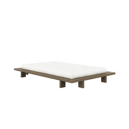 Karup Japan bed - 106 Carob brown lacquered - 120 x 200 cm