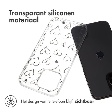 imoshion Design hoesje voor de Apple iPhone 15 Pro Max - Hearts
