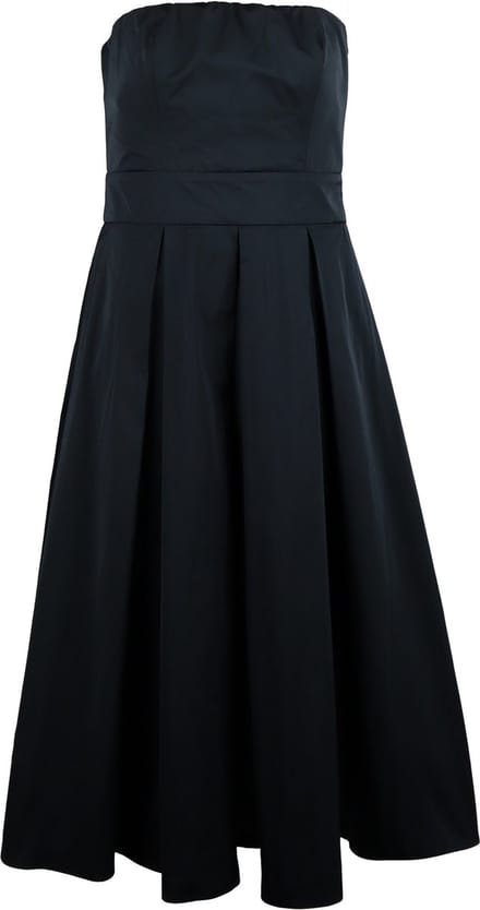 Twinset - zwarte strapless jurk - maat 38 (IT44)