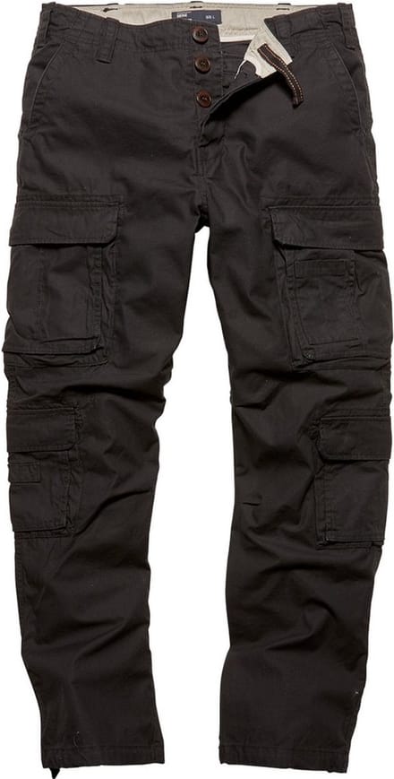 Vintage Industries Cargohose Pack Pants Black-3XL
