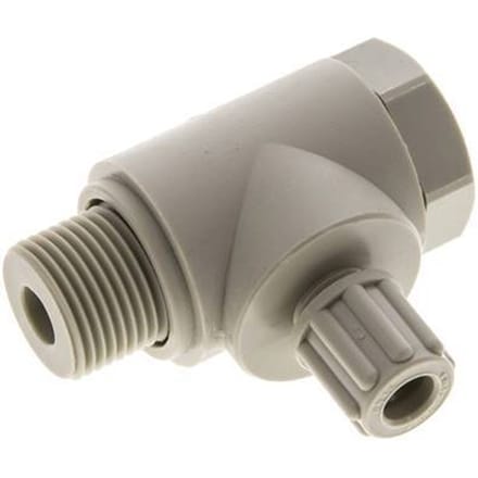 6x4mm & G3/8'' PP L-Vorm Knelfitting Buitendraad Banjo Bout 10bar