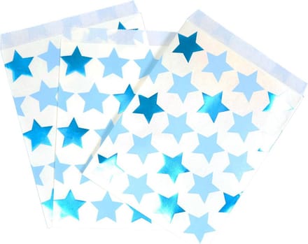 Kleine Ster Trakteertassen Blauw - 25 Stuks Cadeautasjes
