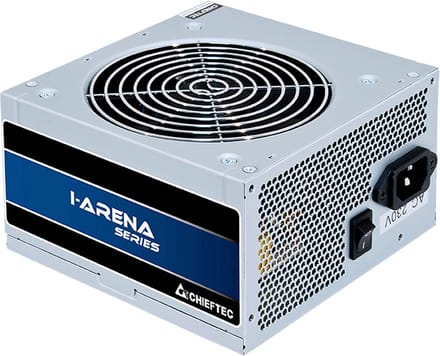 Chieftec iARENA Voeding - 450 Watt - 120 mm - ATX 2.3 - 80 Plus 80 PLUS Bronze