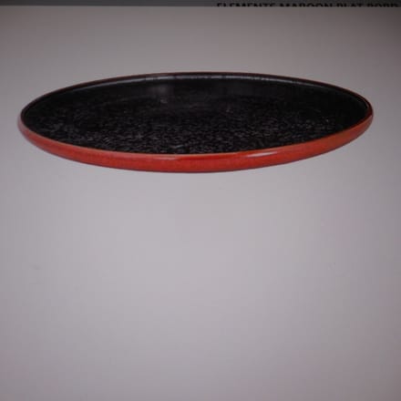 Elements Maroon Plat Bord D27cm
