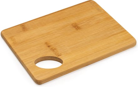 2 pack Bamboe Houten Snijplank met Oog Lasergraveerbaar