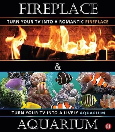 Fireplace & Aquarium (Blu-ray)