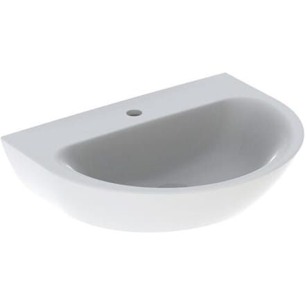 Geberit Renova washbasin 65 x 50 cm with tap hole without overflow 500.662.01.1