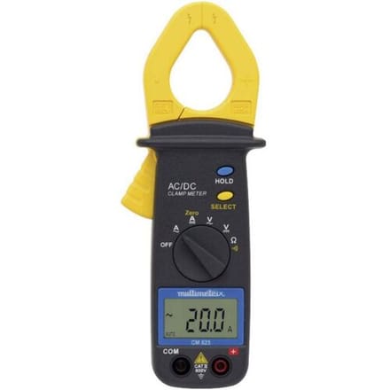 Multimetrix CM 625 Stroomtang Digitaal CAT III 300 V Weergave (counts): 4300