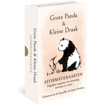 Grote Panda & Kleine Draak - Affirmatiekaarten - James Norbury