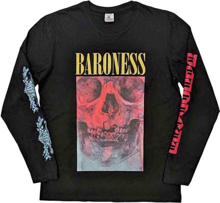 Baroness - Skull Tour Longsleeve shirt - S - Zwart