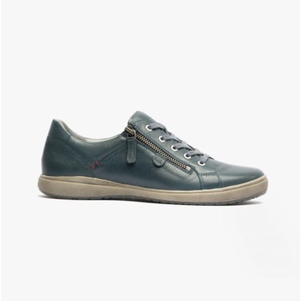 CAREN 12 Dames Leren Sneakers Ocean