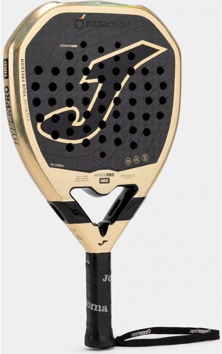 Joma Hyper Pro Hrd Padelracket - Zwart / Goud | Maat: UNI