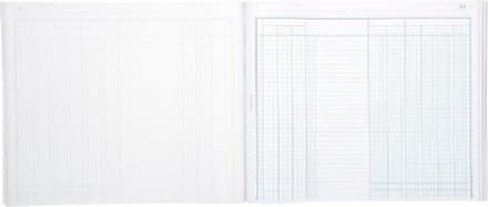 Exacompta - Doorschrijfblok 6 kolommen - 29,7x32cm - 50 vellen - Dupli