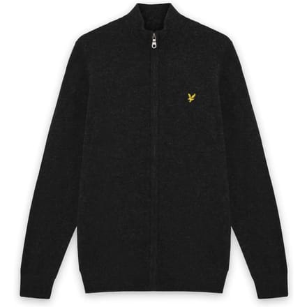 Lyle & Scott Kn2102vc Trui Met Volledige Rits Zwart M Man