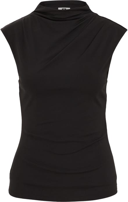 WE Fashion Dames top met plooidetail