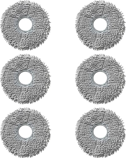 Veeg voor iRobot Roomba Plus 505 Combo / Roomba Plus 404 Combo [set 6] Herbruikbare wasbare dweil
